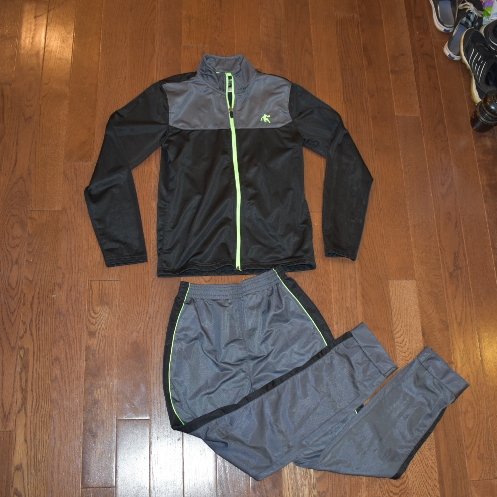 And 1 jacket and jogging pants